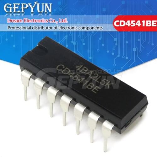 10PCS CD4541BE DIP14 CD4541 DIP 4541BE DIP-14