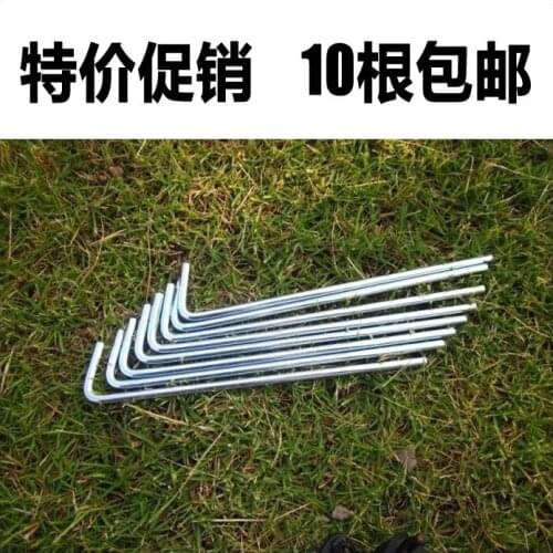 10 pieces/pack tent accessories high-strength rust-proof nails/nail galvanized steel free shipping