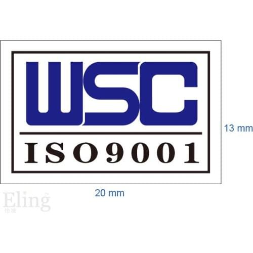 20000pcs 20x13mm WSC Self-Adhesive Paper Label Sticker, Item No. FA13