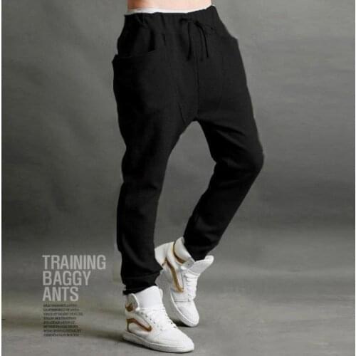 2021 New Spring Trendy Mens Slim Pencil Pants Summer Korean Style Harun Pants Mens Casual Pants Solid Color /40