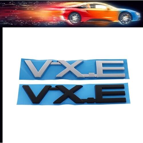 3D Premium VXE VX-E car Engine Fender trunk Tail Rear Bonnet Nameplate Decal Emblem Badge Sticker for Land Cruiser Prado Tundra