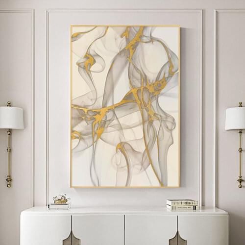 Abstract Industrial Style Home Decoration Model Room Living Room Porch Corridor Aisle Background Frameless Printing Paintings