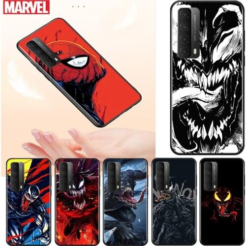 Marvel Avengers Super Hero Venom For Huawei Y9S Y9A Y9 Y8P Y8S Y7P Y7A Y7 Y6S Y6 Y5P Y5 PRO Lite Prime 2020 2019 2018 Phone Case
