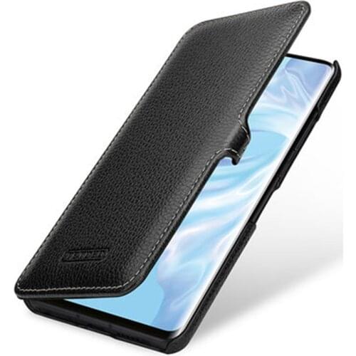 Handmade Luxury Case for Huawei P30 Business Flip Phone Cases for Huawei P30Pro Genuine Leather Cover for Huawei P30 Lite