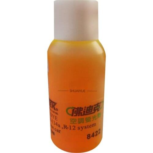 134a Leak Detector Fluorescent Oil Leak Detector Ultra-High Concentration Air Conditioner Fluorescent Agent
