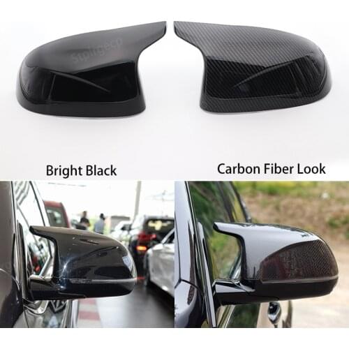 For BMW F25 X3 F26 X4 F15 X5 F16 X6 14-18 M style black rearview mirror cover X3M Look Rearview Mirror Cover