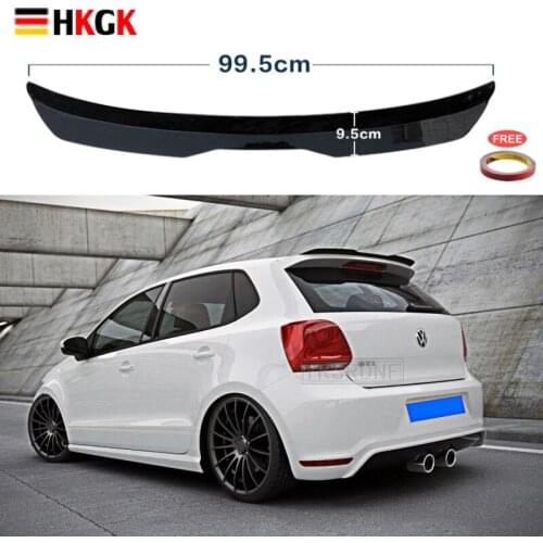 For golf mk5 gti spoiler Spoiler 2006-2009 High Quality ABS Plastic Gloosy Black Car Tail Wing Decoration Rear Roof Lip Spoiler