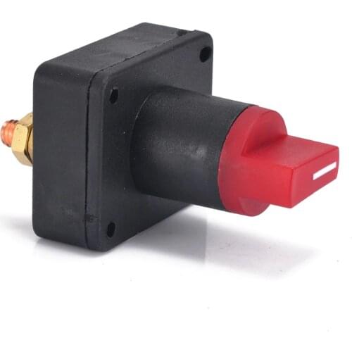 Electrical 100A Battery Isolator Switch Disconnect Power Cut Off Kill Switch 43*37*64mm For Bilge Pump Boat Car Truck Mayitr