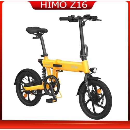 HIMO Z16 Electric Bike 16inche Floding Ebike 250W 36V10AH Electric Bicycle Max Speed 25km/h IPX7 Waterproof Mens Womens ebike