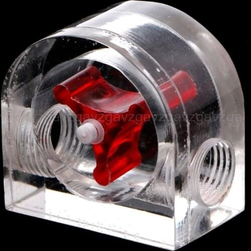 Computer PC Water Cooling System Water Flow Meter Speedometer Waterproof Sealing JUN20 dropship