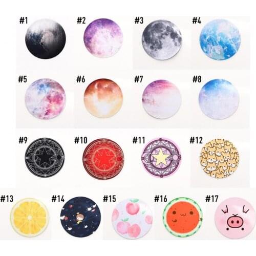 1PCS Planet Series Mat Circular Mouse Pad With Style Earth/Venus/Mars/Mercury/Jupiter/Rai Moon For Game Computer PC Laptop Gift