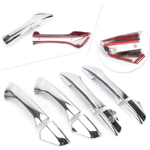 LUCKMART ABS Chrome Plated Car Door Handle Cover Trim For Honda Accord Sedan & Coupe 2008 2009 2010 2011 2012 Car Styling