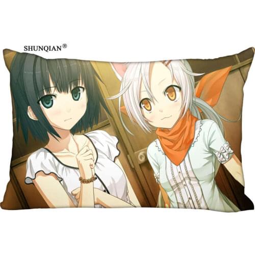 New Monobeno Pillow Case Custom Wedding Pillowcase Cover Cases Gift Zippered Rectangle Pillow Case