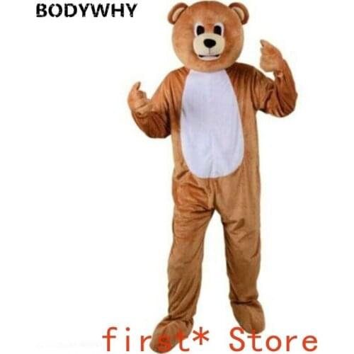 New Teddy Bear Mascot Costume Cosplay Party Game Dress Outfit Advertising Adult Hot Interesting Funny Cartoon Character Clothing