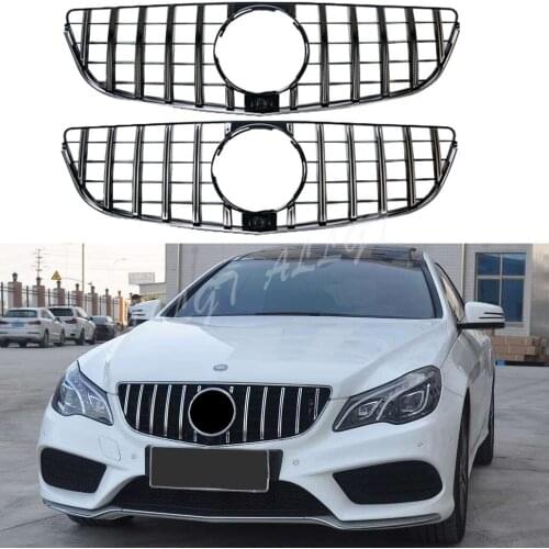 Car Front Racing Bumper Grille Upper Facelift Grill For Mercedes Benz W207 E-Coupe 2014 2015 2016 GTR
