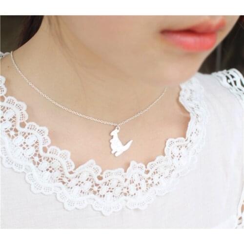 Popular In Europe And The United States, Australia Dinosaur Pendant Necklace Women Jewelry Birthday Gift