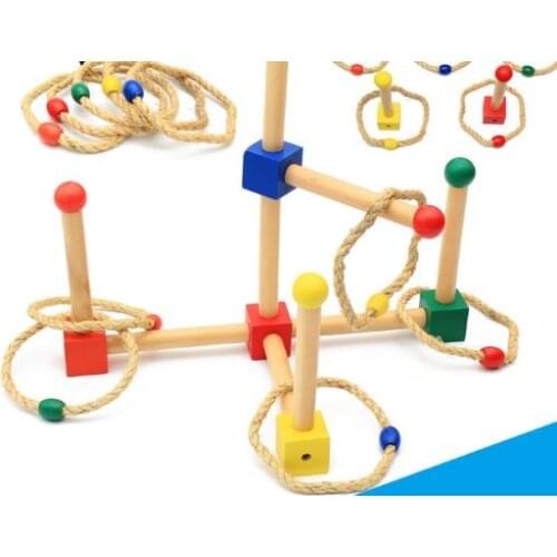 Childrens professional version of the hand-eye adjustment throwing ring kindergarten early education supplies