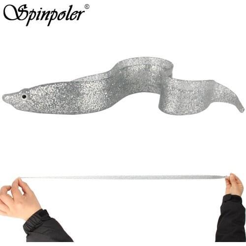 Spinpoler Fishing Lure 1pcs Super Soft Body Bait 3D Saltwater Fishing Lures 28cm 18.6g TPR Material Swim Fake Fish Bait