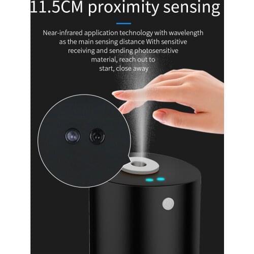 Alcohol Disinfector Sprayer Automatic Intelligent Induction Sterilizer Soap Dispenser Portable Alcohol Sprayer For Smart Home