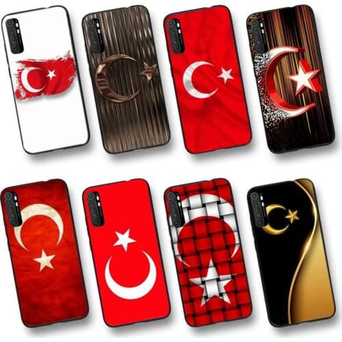 Turkey Turkish Flag Phone Case For Xiaomi 8 8lite 9t Se 10 10pro Note2 3 10lite MIX2 S MAX2 3 F1 A1 2 Cc9pro
