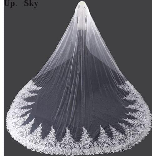 Up．Sky Wedding Lace Veils