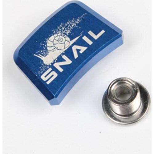 1/pc SNAIL Mountain Bike Bicycle Square Crank Nails Chainwheel Bolts Disc Aluminum Alloy Colorful Block Crank Screws
