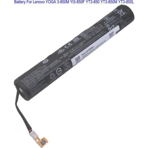 1x 3.75V 6200mAh 23.2Wh L15D2K31 L15C2K31 Tablet Battery For Lenovo YOGA 3-850M Yt3-850F YT3-850 YT3-850M YT3-850L Batteries