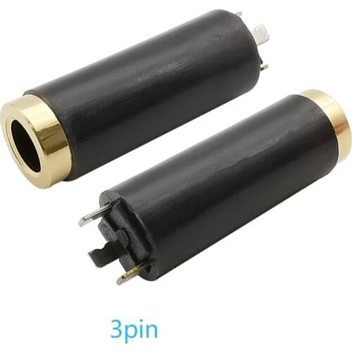 20Pcs Headphone 4 Pole 4pin/3Pole 3pin 3.5mm Stereo Audio Female Jack Socket Connector Earphone Solder DIY Mini Connectors