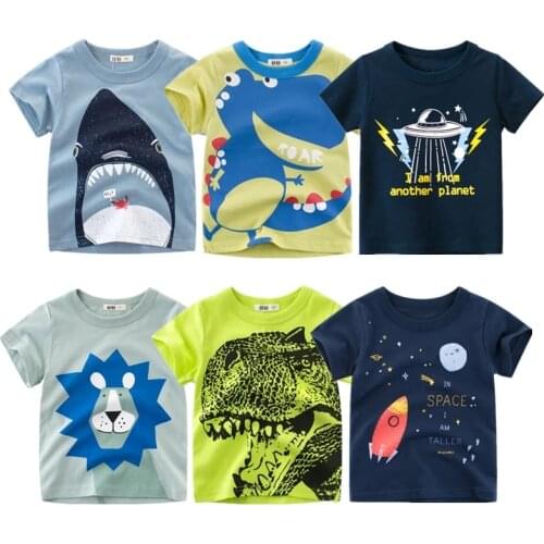 2021 Summer childrens clothing boys short sleeve T-shirt kids sweatshirt childs cotton clothes boys t shirt