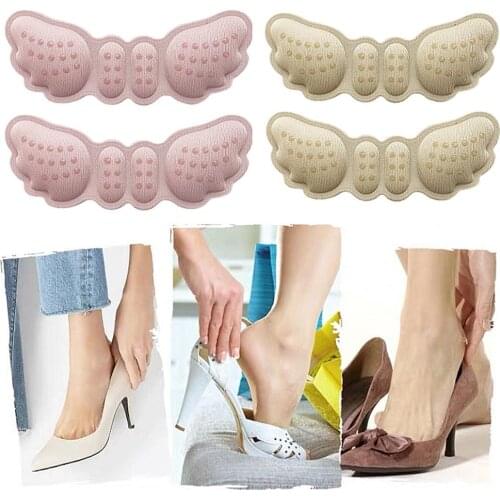 3 Pairs Wing High Heel Insoles Wear-resistant Non-slip Stickers Protector Pads