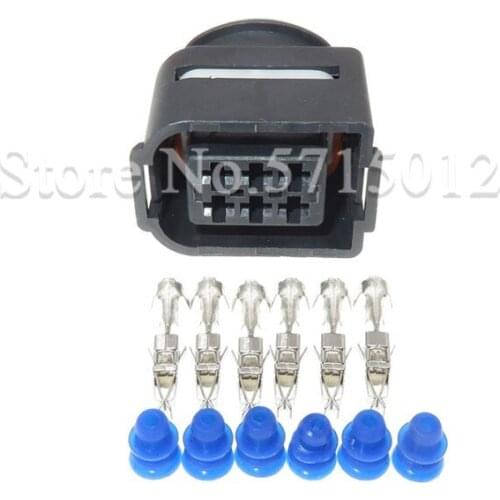 6 Hole 3B0959384 3B0 959 384 3.5mm Car Wire Socket Auto Sensor Wiring Waterproof Plug