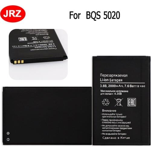 For BQS 5020 Battery for BQ Strike BQS 5020 BQS-5020 Accumulator 2000mAh High Quality