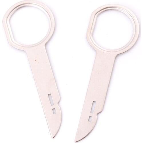 1pcs Repair Tool Radio Stereo Release Removal Install Tool Key For Mercedes Removal Key Practical For Car Removal Tools