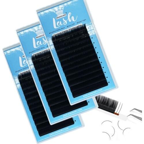 MASSCAKU mix eyelashes maquiagem makeup eyelash fake mink eyelashes false lashes cilia premium bulk makeup tool beauty salon