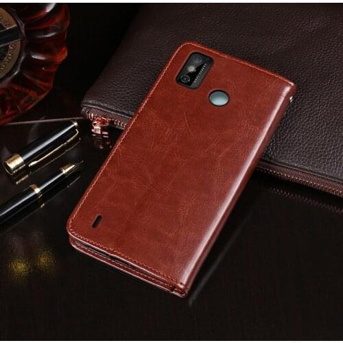 Case For Tecno Spark 6 GO Case Cover High Quality Flip Leather Case For Tecno Spark 6 GO Cover Capa Phone bag Wallet