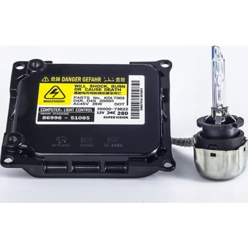 Yeak or Heartray Light HID Lamp D2S D4S Bulb D2 D4 Original Design Xenon Ballast KDLT003 86996-51085 for Car Headlight Bulbs