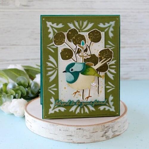 Mmao Crafts Metal Steel Cutting Dies Bird decoration Stencil For DIY Scrapbooking Paper/photo Cards Embossing Dies