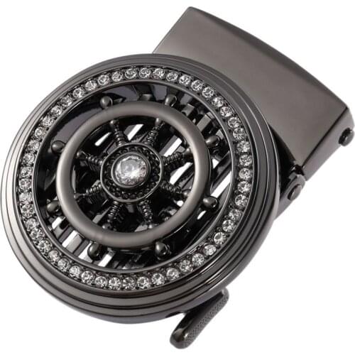 NEW Vintage Buckle Belt Buckle New Fashion Automatic Buckle Male Suit for :3.3-3.6cm Belt agio silver \gold color