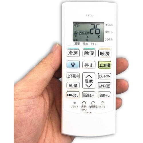 A/C Controller Air Conditioner Air Conditioning Remote Control Suitable for Sharp A912JB Japanese Version