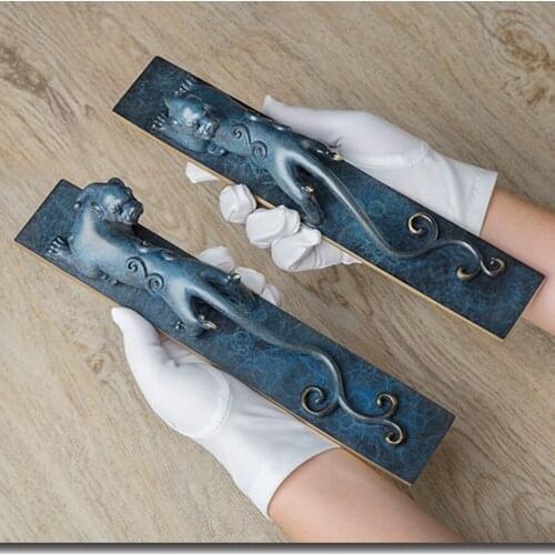 High-grade literati OFFICE Study China Royal Dragon PI XIU ZHEN CHIN statue Exorcise evil spirits GOOD LUCK FENG SHUI talisman