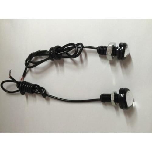 Led small spot light 12v car reversing rear light waterproof small spotlights 12v car lights 12v led lighting beads