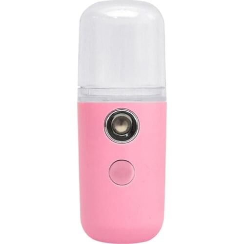 USB Nano Facial Spray Mist Spray Machine Face Moisturizing Atomization Sprayer Portable Nano Mist Sprayer Mini USB Rechargeable