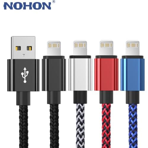 1m 2m 3m USB Charger Cable For iPhone 6 6S 7 8 Plus X XR XS 12 11 Pro Max 5 5S SE Fast Charging Origin Long Wire Phone Data Cord