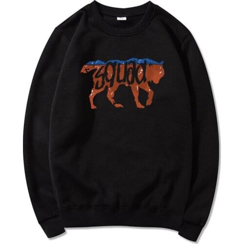 Print Spring Hipster Wolf Squad Sweatshirt Awesome Wolf Student High School Wild Rad Life Is Strange Cool Teen Pullover
