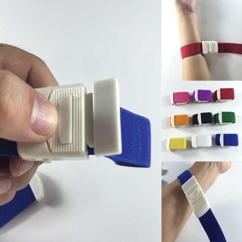 1 Pcs ABS Snap Tourniquet Quick Release Paramedic Emergency Buckle Band Adjustable Portable Ribbon Outdoor First Aid