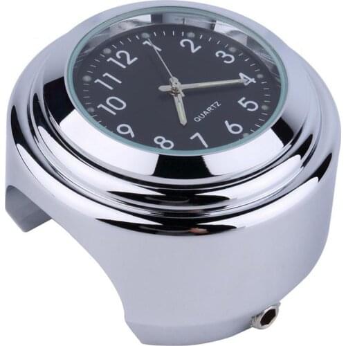 70% HOT SALES!!! Waterproof Motorcycle Motorbike Handlebar Mount Round Dial Clock Accessory