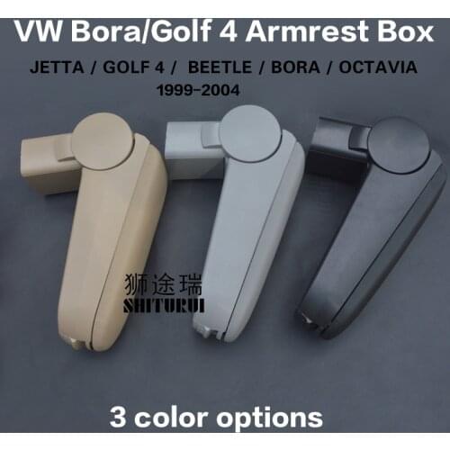 FOR 1999--2004 V.W JET.TA/BORA/golf MK4 IV,Car Accessories Auto Parts Center Armrest Console Box Driver Arm rest