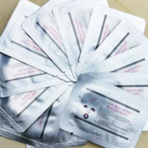 Fast Five Minutes Lip Paste Permanent Makeup Lip Tattooing Operation Assitance Lip Paste 12Pcs/Box