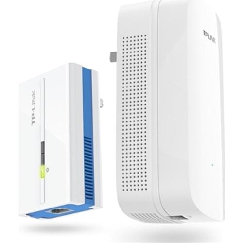 A pair AC1200 daul band WiFi Power Line KIT Wireless PowerLine Adapter Network Extender WiFi Hotspot 1200mbps 11AC WiFi Extender