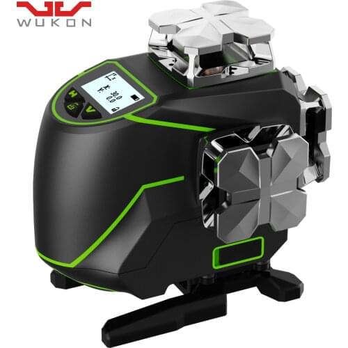 High Quality S04CG Supplier 4D OSRAM 360 Degree LCD Screen 16 Lines Rotary Nivel Laser Level